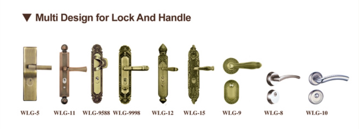 multi design for lock and handle